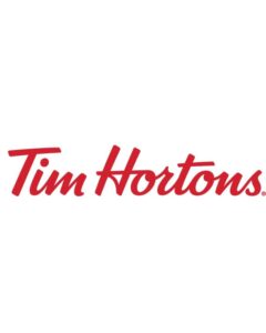 Tim Hortons Downtown Campbell River Logo Campbell River comets GOLD Sponsorship 2025